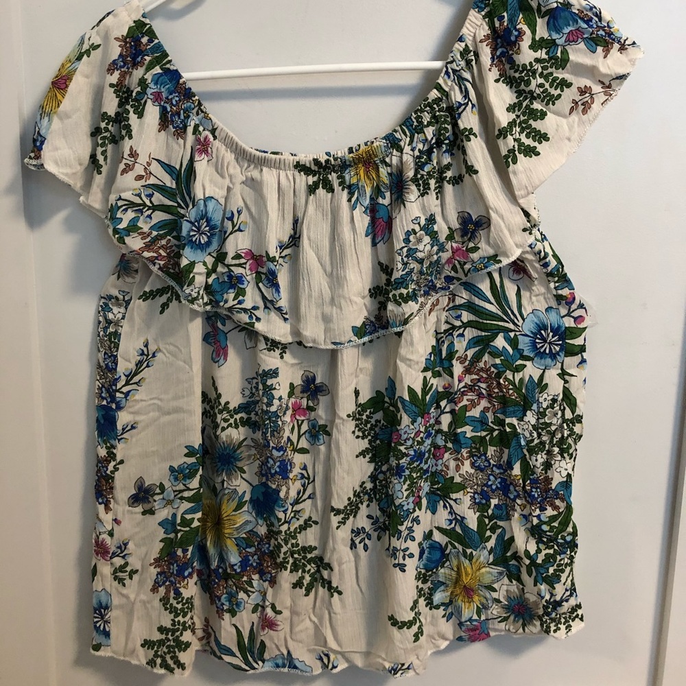 Charming Charlie off the shoulder top